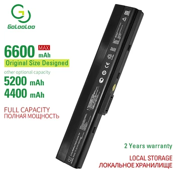 

Golooloo 6 cells laptop battery for Asus K42JR-VX047X K42JV K52 K52D K52DE K52DR K52F K52F-A1 K52F-SX051V K52F-SX060D