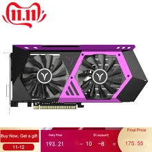 Yeston Radeon RX580 8 Гб игровой настольный компьютер ПК видеокарты Rx 580 Gpu 8 ГБ Gddr5 256bit Rx 580 Pk Gtx 960 Rx 570