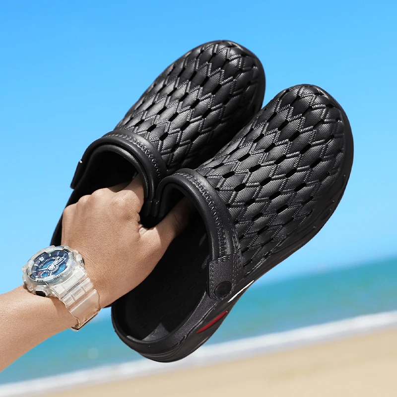 2021 New Men Outdoor Sandals Summer Flip Flops Men Outdoor Massage Beach Casual Shoes Cheap Male Sandals Masculina