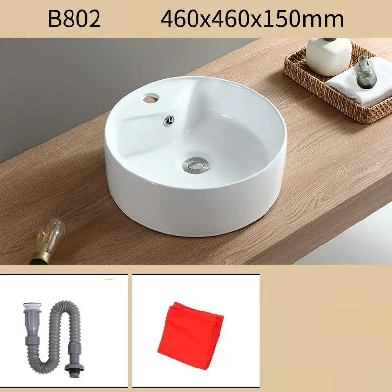 MODEL Q Lavagem Lavatorio Para Sobre Encimera Wastafel Fregadero Black Umywalka судно Lavabo Bagno Pia Cuba Banheiro раковина для ванной комнаты - Цвет: MODEL Q