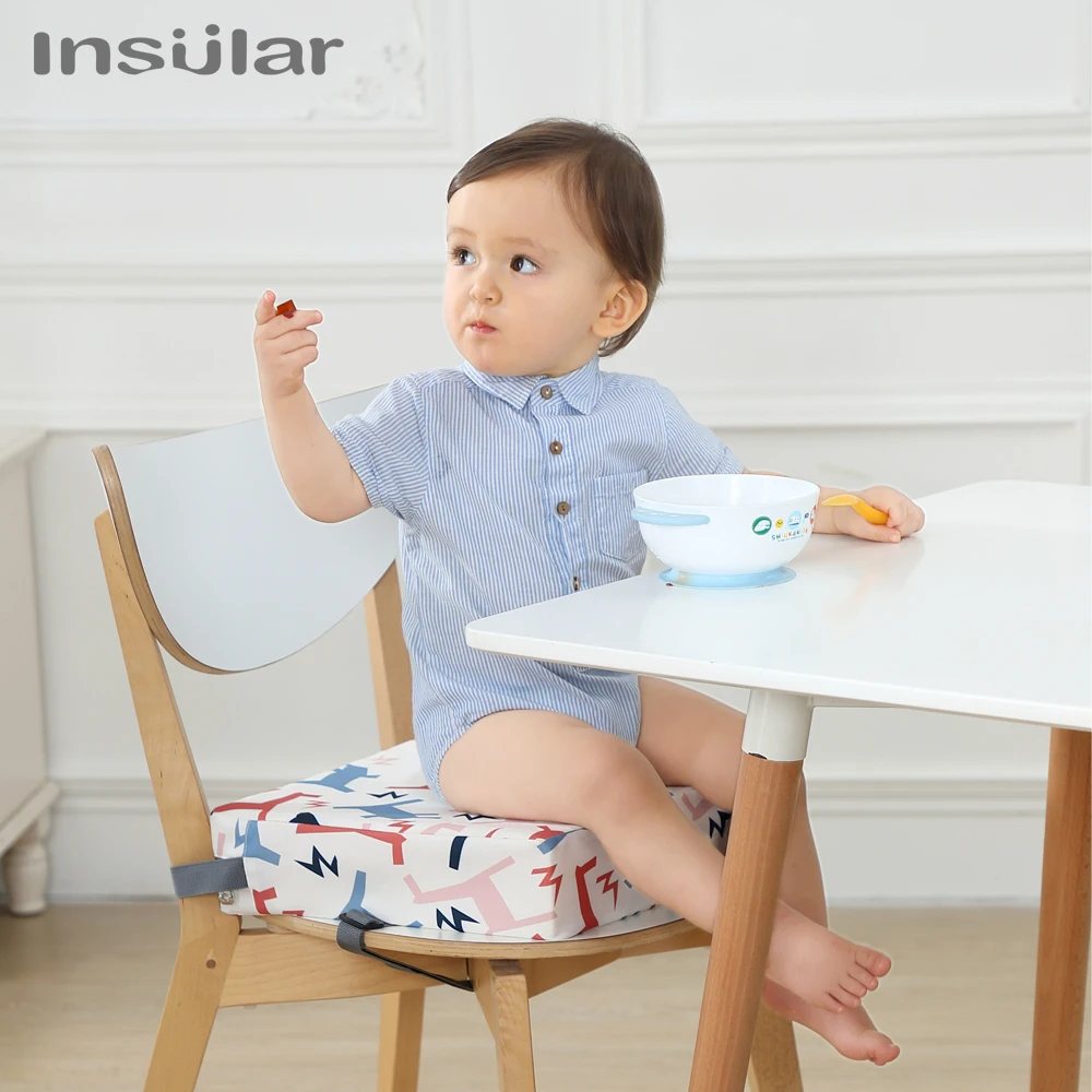 Multifunction Children Increased Chair Pad Anti-Skid Increase Seat Baby Dining Cushion Adjustable Booster For Kids | Мать и ребенок