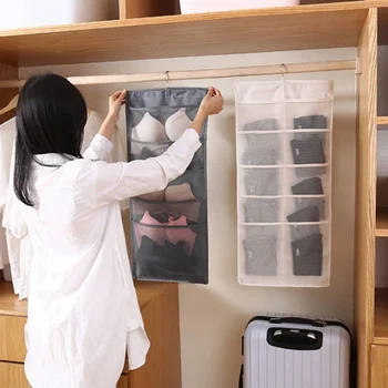 

Waterproof Moisture-proof Double-sided Storage And Hanging Bags Home Garden Home Storage Hanging Organization