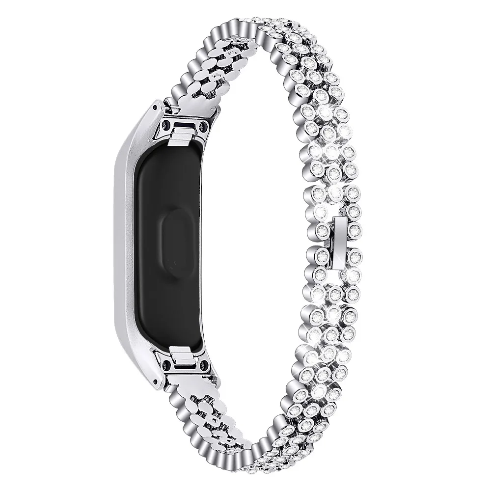 Замена для samsung Galaxy Fit-e R375 металлические роскошные стразы браслет для Galaxy Fit-e R375 Смарт часы полосы