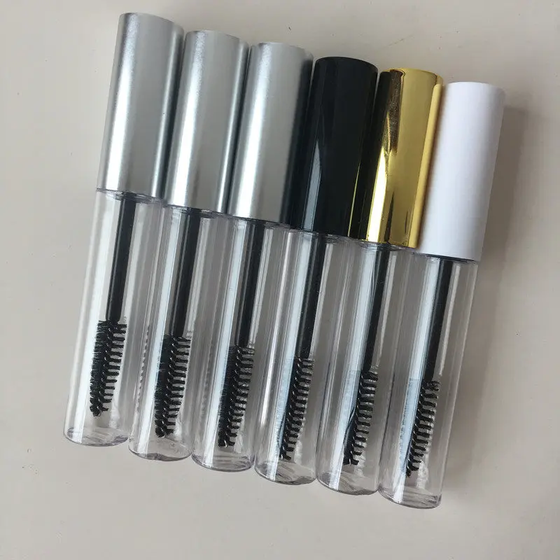10ml Empty Plastic Mascara Tube With Plug & Cap Cosmetic Container Diy