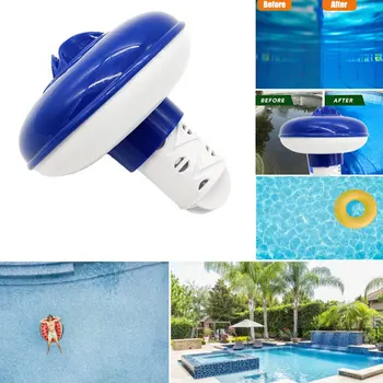 

Telescopic Floating Tablets Dispenser for 0.5-1inch Tablets Swimming Pool Fish Pond Aquarium Automatic Chemical Water Cleaner