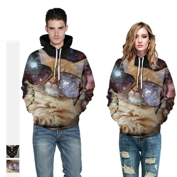 

Hoodies Men Women 3D Cats Hoodies Hooded Sports Men Pullovers Tracksuits Couples Clothing womens sports sweatershirt