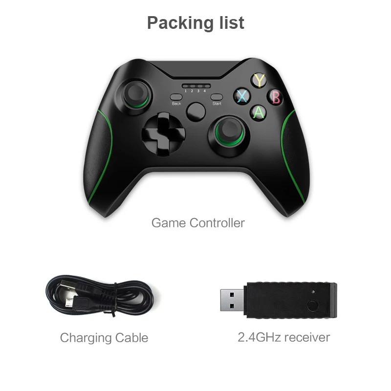 Xbox One ֿܼ   Ʈѷ, PC Win7, PS3 е, Ʈ е ̽ƽ, 2.4G