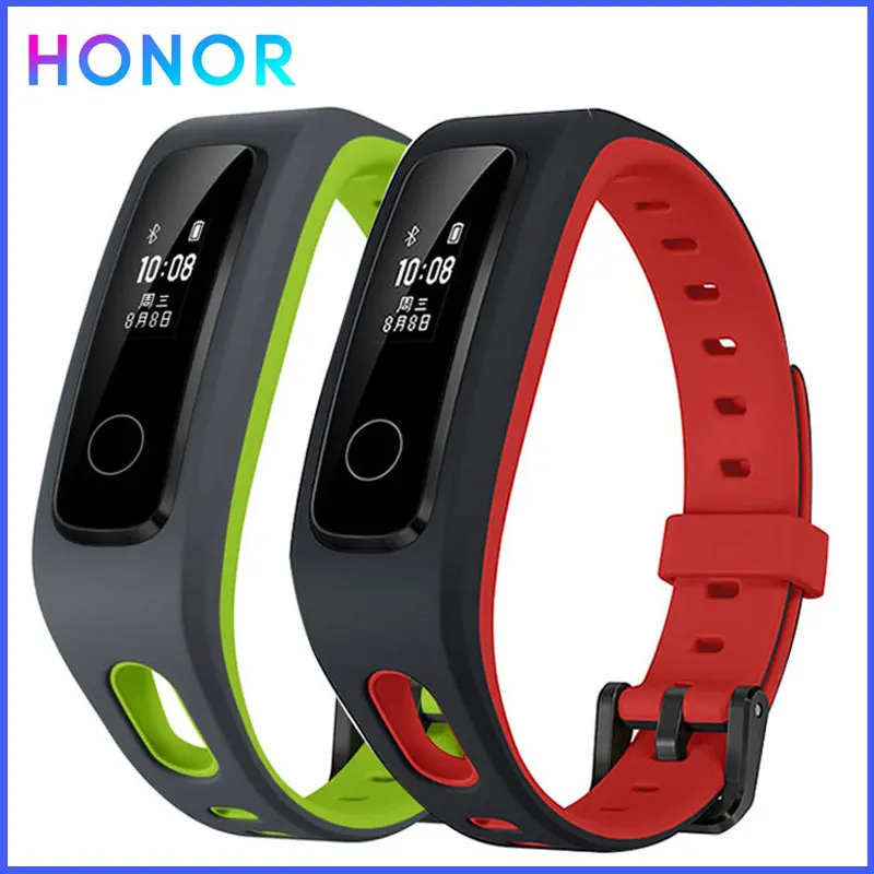 HONOR Band 4 версия для бега смарт-Браслет фитнес-браслет сообщение спортивный водонепроницаемый трекер Водонепроницаемый