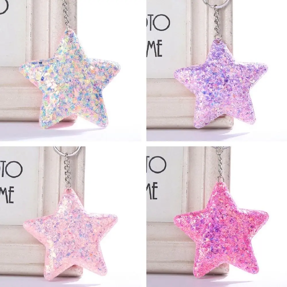 Оптовая продажа звезда Подвеска с пентаграммой блестки пайетки брелок Шарм