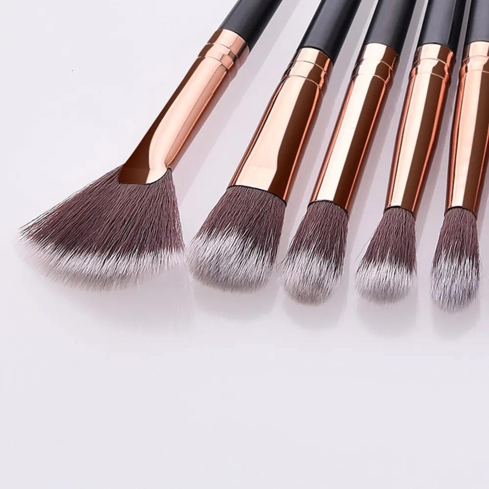 3-12pcs Makeup Brushes Set Professional Make Up Brushes Set Eye Shadow Blending Eyeliner Eyelash Eyebrow Brush For Makeup Tool