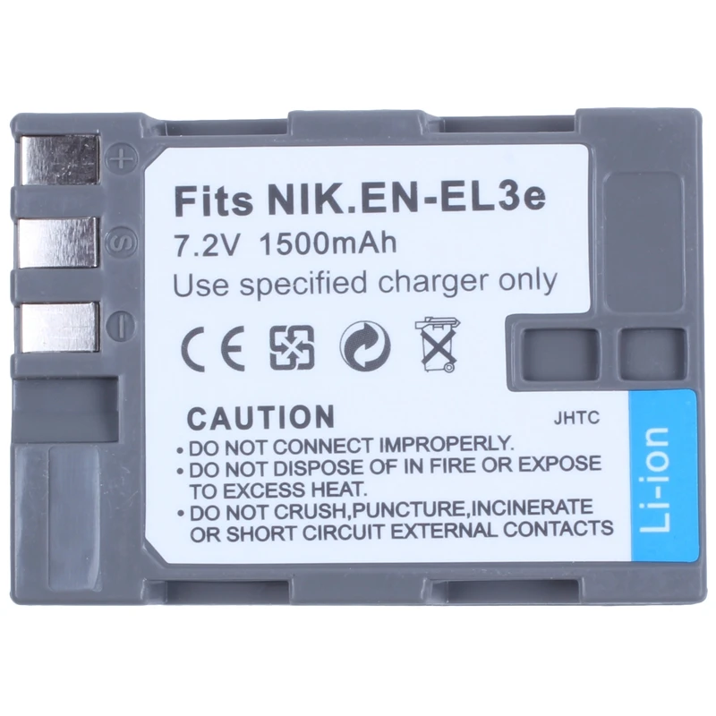 EN-EL3E Батарея для Nikon D50 D70 D80 D90 D100 D200 D300S D700 Камера