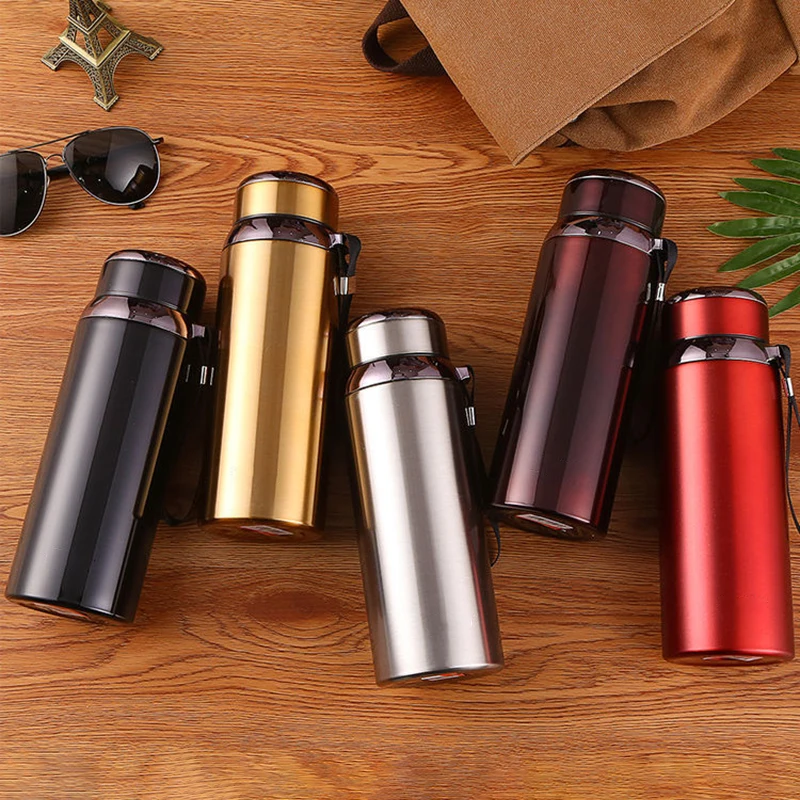 Thermos for hot water, Vacuum Hot Water Bottle, 316 Stainless Steel Hot  Water Bottle, 24 Hour Insulated Cooling Bottle, 800 ml/28.2 oz for Hot and