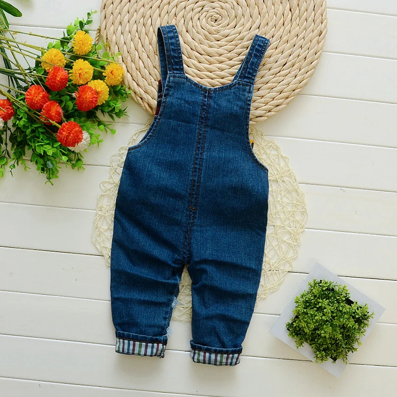 Children Overalls Toddler Infant Boy Long Pants Denim Dungarees Kids Baby Boys Jeans Jumpsuit