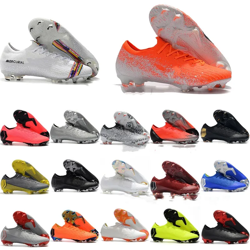 2019 Mens Soccer Shoes Fury Cr7 Mercurial Vapors Xii Vii Elite Fg