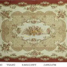 french aubusson carpets Handmade Floor For Bedroom Square Knitting s