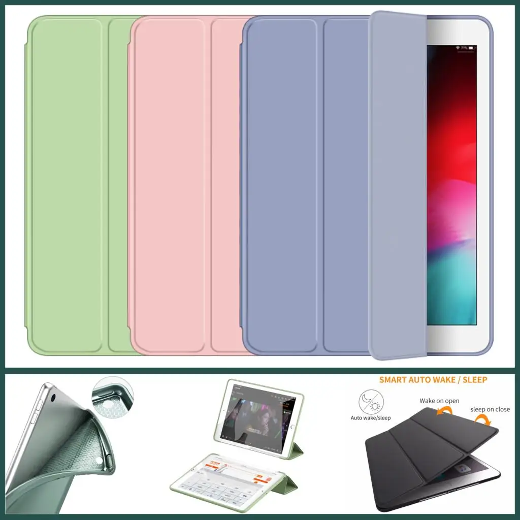 

NEW Case For iPad M1 Pro 11 2021 Air 4 10.9 2020 10.2 7th 8th 9th Generation cover Mini 6 5 Air 3 2 10.5 2018 9.7 inch 6th shell