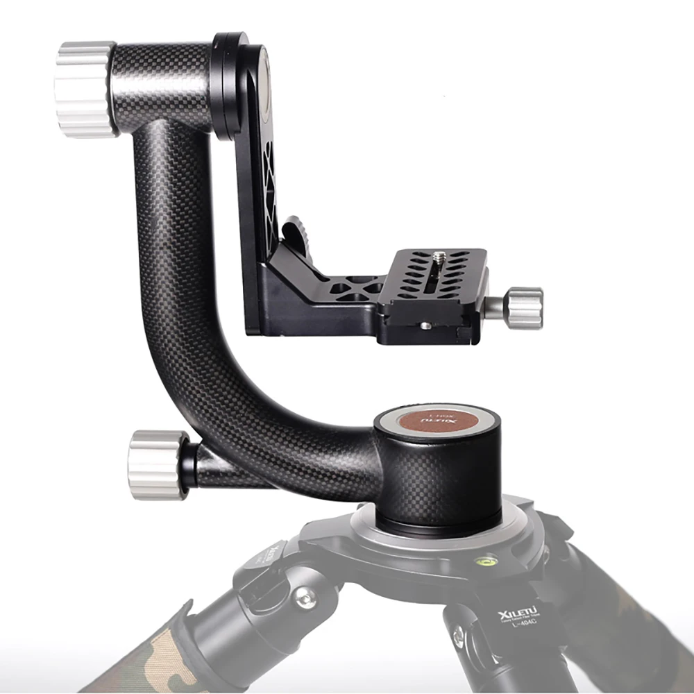 XILETU XGH-1 PanoramicGimbal Tripod Telephoto Lens Panoramic Head Gimbal Bracket DSLR Camera
