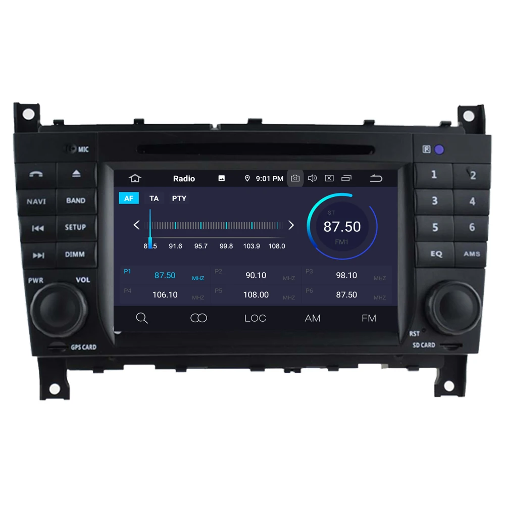 Top RoverOne Android 9.0 Car Multimedia System For Mercedes W203 W209 W219 W467 Radio Stereo DVD GPS Navigation Media Music Player 3