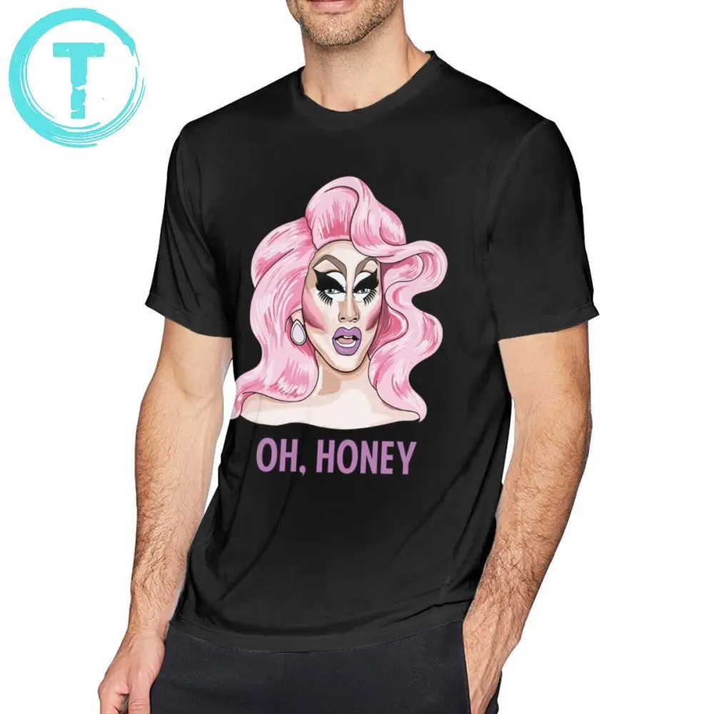 Rupaul футболка Trixie Футболка мужская графическая с коротким рукавом смешная