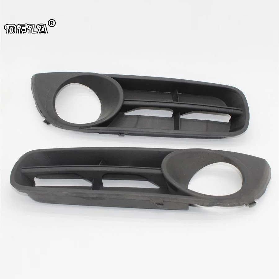 2pcs Left And Right For Skoda Fabia MK2 2007 2008 2009 2010 Car-Styling Front Bumper Fog Light Lamp Grille Cover | Автомобили и
