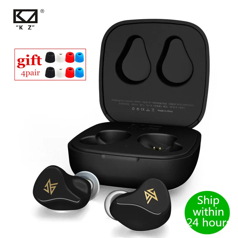 KZ Z1 PRO \ TWS Bluetooth 5 2 BT 0 наушники беспроводные динамические с сенсорным управлением