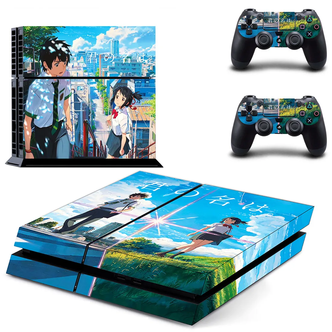 Ваше имя PS4 кожи PS 4 стикер Play station 4 наклейки s наклейки Pegatinas Adesivo для консоли playstation 4 и 2 контроллера