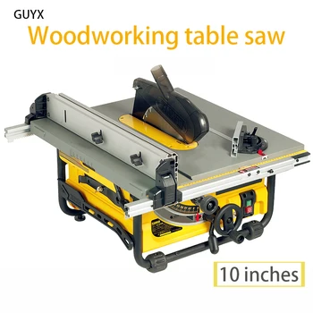 

10 Inch Multi-function Desktop Cutting Machine Household Woodworking Table Saw Circular High Power Speed Cutting