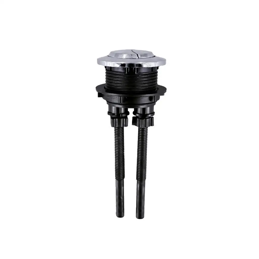 Toilet Flush Button Universal Toilet Button Cover Fits 38mm Hole Closestool Round Dual Press Tank Accessories Push Switch Water Saving Rod