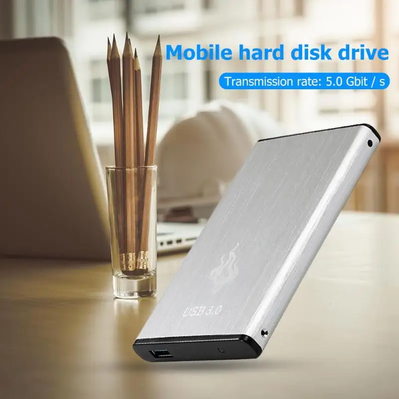 Новинка 2,5 дюйма 2 ТБ/1 ТБ/500 Гб USB3.0 внешний жесткий диск SATA III устройство хранения памяти HDD для портативных ПК Внешние жесткие диски