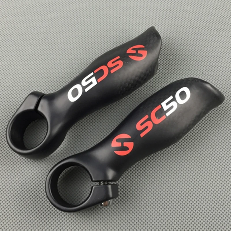 Grips Handlebar Ends Accessories Parts 1pair Bicycle Aluminum Ergonomic