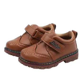 

Baby Boys Leather Shoes British Children kids Fashion shoes Solid Leather Formal Princess Single Party Wedding Casual Shoes