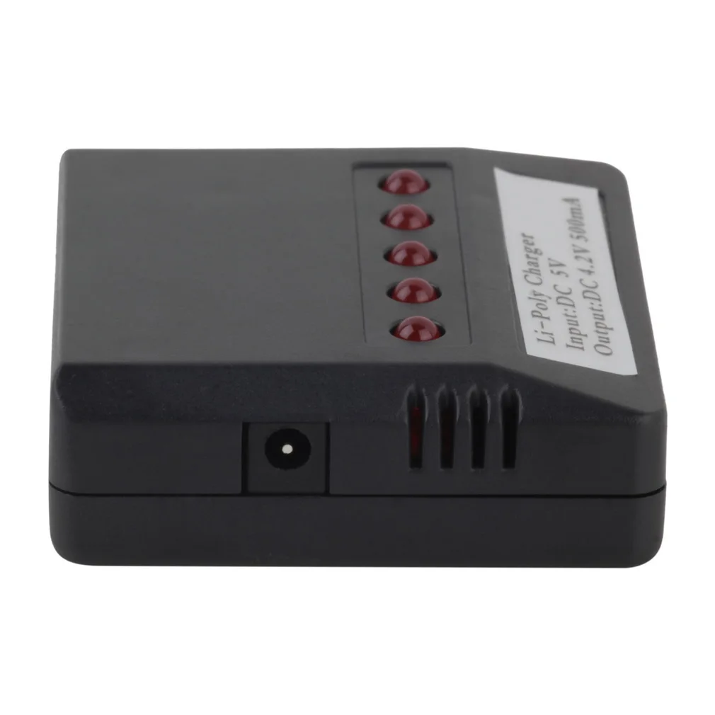 1 шт. Мини 5 Порт Lipo батарея USB зарядное устройство для Syma X5C Hubsan H107 Wltoys Радиоуправляемый НЛО Квадрокоптер вертолет