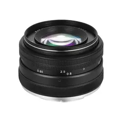 50 мм F/2,0 объектив с фиксированным ручным фокусом для sony E Mount беззеркальная камера A6500 A9 A6300 A6000 A5100 A5000 NEX7 NEX6 NEX5N и многое другое