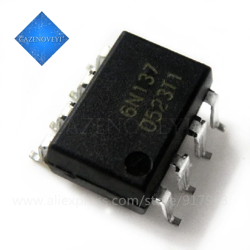 10pcs/lot 6N137SD 6N137S 6N137 SOP-8 new original In Stock | Электронные компоненты и принадлежности