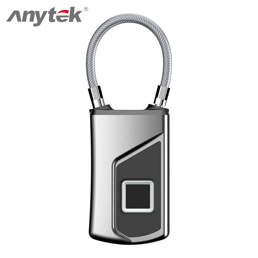 

Fingerprint Bag Lock Bluetooth APP Fingerprint Lock 1S Unlock USB Charge Waterproof IP66 Standby Time 3 Months Safe And Reliable