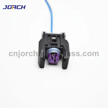 

1pcs 2 Pin Sealed auomoive wire harness Fuel Injector Connector plug 13816706 wih 15cm cable For Buick Chevrolet The Great Wall