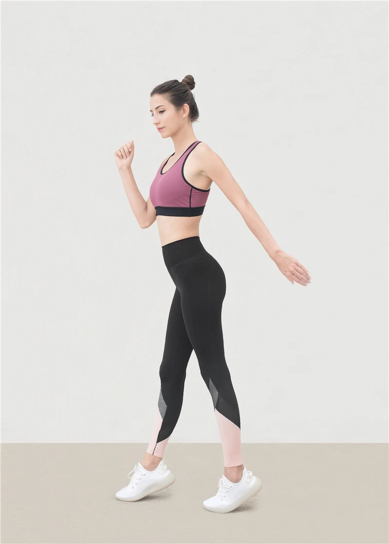 Zenph женские компрессионные штаны Одежда для спортзала Сращивание спортивные колготки быстросохнущие леггинсы для фитнеса брюки