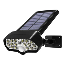 LED Solar Light PIR Motion Sensor Solar Lamp Waterproof Solar Powered Spotlights Wall Lamp For Outdoor Garden Decoration Lamp