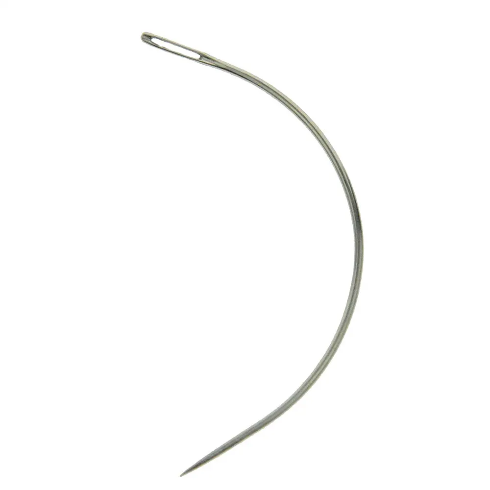 

24pcs/lot C Shape Curved Needles 6.5cm Wig making Crochet Braids Ventilating Hair Weaving Needle