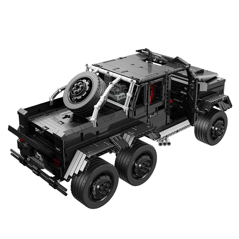 LE-J901, 3300 шт., серия техник, совместимая с MOC 2425 G63AMG 6X6 LAND CRUISER, набор, модель, строительные блоки, кирпичи, детские машинки, игрушки