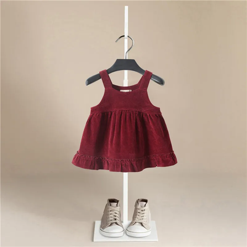 Детские платья на бретельках для девочек; летняя детская одежда; платье для маленьких девочек; хлопковое платье принцессы без рукавов с цветочным принтом