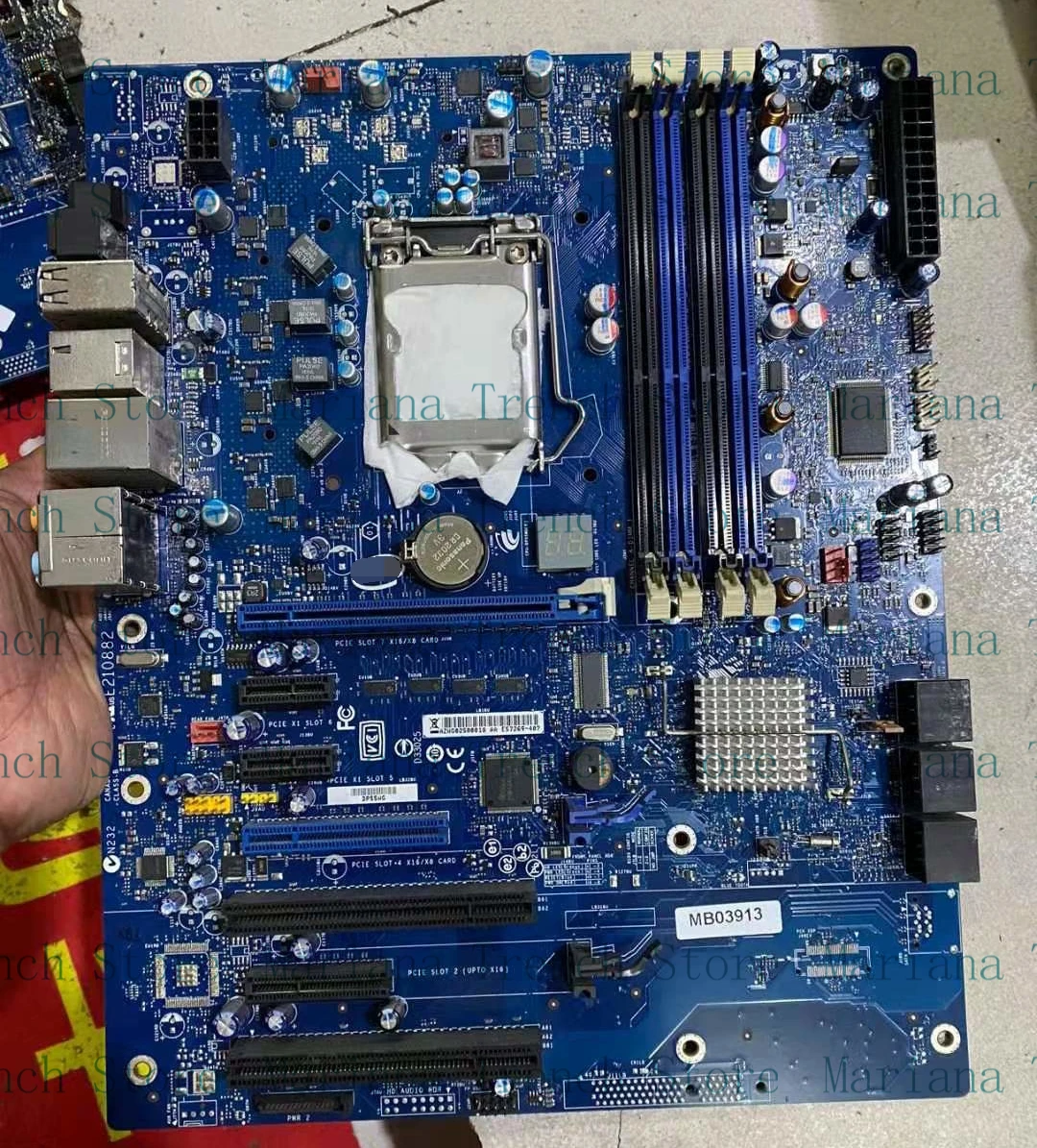 Серверная Промышленная материнская плата для настольного компьютера Intel DP55WG LGA1156