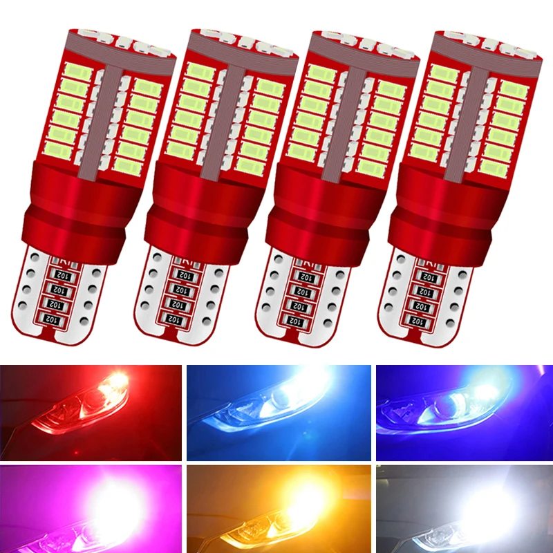 4x W5W LED T10 лампа для салона автомобиля Honda Fit nc750x Accord Civic CR-V CRV CR-Z City Crosstour CRX Element EV Auto
