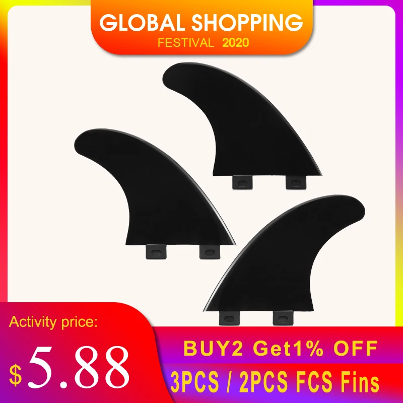 3 шт./2 шт. FCS плавники для серфинга доски детали GL / GX M5/G5 езды на велосипеде лодки
