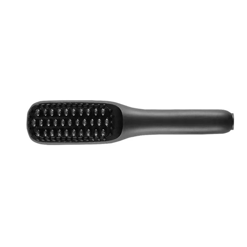 

EU Plug Beard Straightener Men's Hair Brush Electric Heated Anti-Scaling Ceramic Comb Fast Frizzy Beards and Hair. Adjustable Te