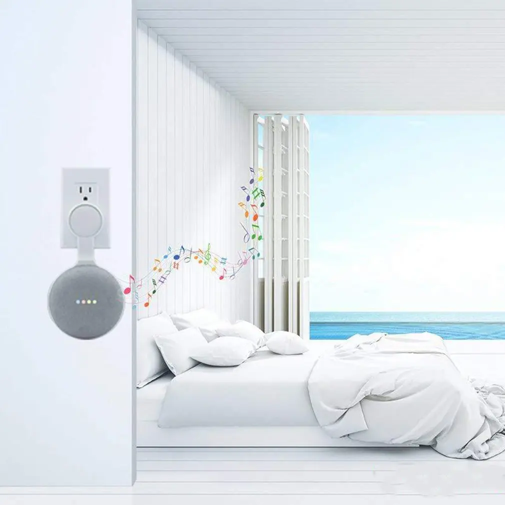 Настенный держатель для Google Home, компактный, умный, домашние динамики со шнуром, скрытые грязные провода