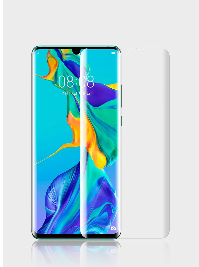 Для huawei P30 Pro защита экрана УФ стекло для huawei mate 30 20 P20 Pro mate 20 Lite Nano Жидкий УФ клей пленка из закаленного стекла