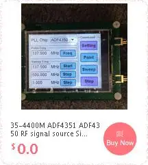 AD9833 AD9844 генератор сигналов DDS источник сигнала Синусоидальная волна треугольная волна квадратная волна/Частота развертки сенсорный экран дисплей