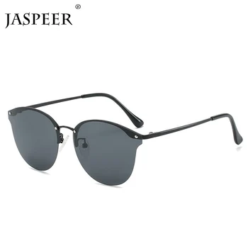 

JASPEER New Vintage Round Sunglasses Men Women Luxury Retro Sunglasses Men Brand Designer Polarized Sunglasses Women Eyewear