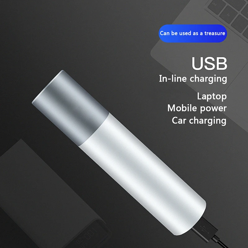 Аварийный мобильный портативный легкий для зарядки телефон открытый фонарик USB